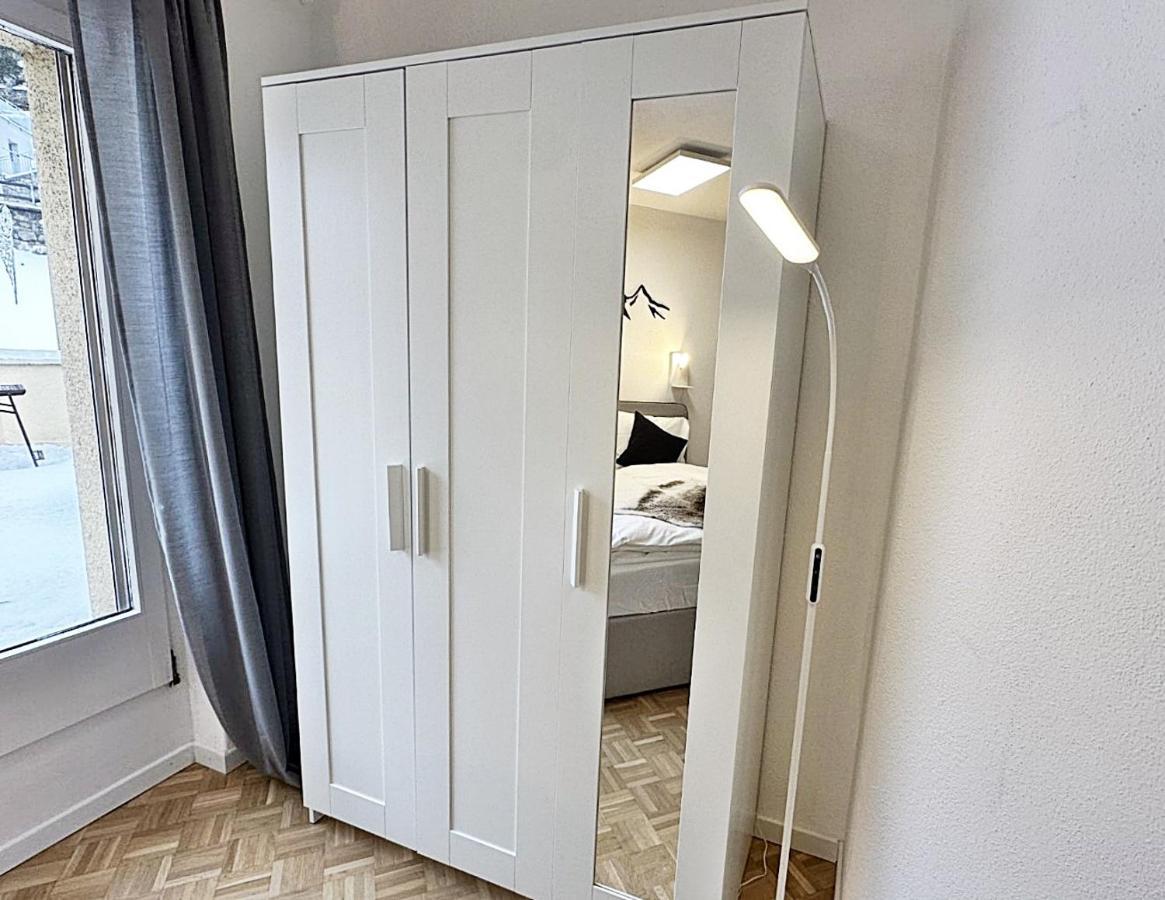 サンモリッツKleines Juwel, Zentral, Mit Garage Und Pool - Cb102アパートメント エクステリア 写真